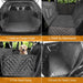 Dog Car Seat Cover 100% Waterproof With Side Flaps Pet