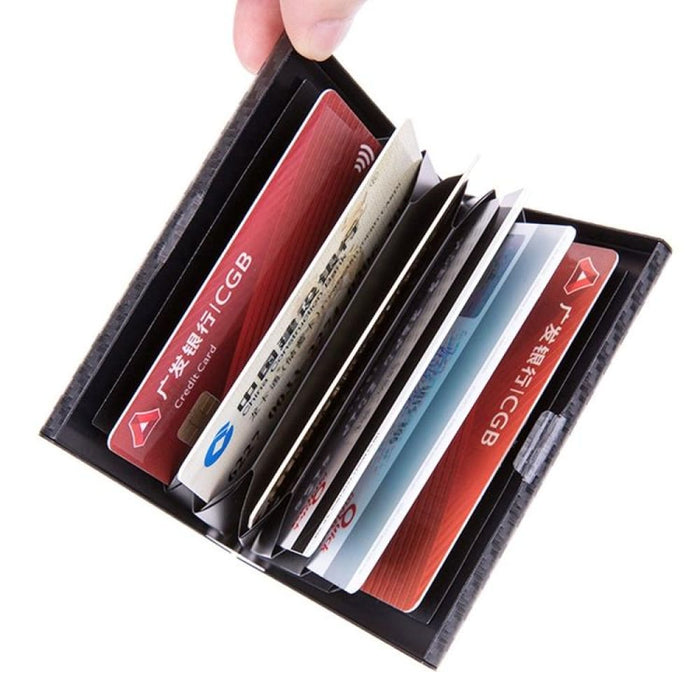 Secure Aluminum Credit Card Holder