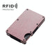 Secure Rfid Carbon Fiber Card Holder