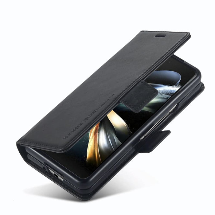 Secure Rfid Leather Phone Case For Samsung Galaxy z Fold 4