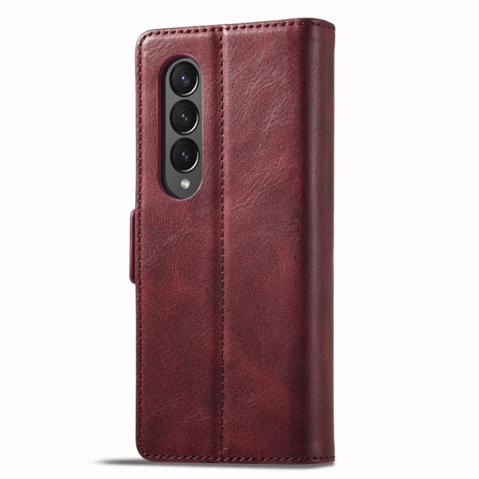 Secure Rfid Leather Phone Case For Samsung Galaxy z Fold 4