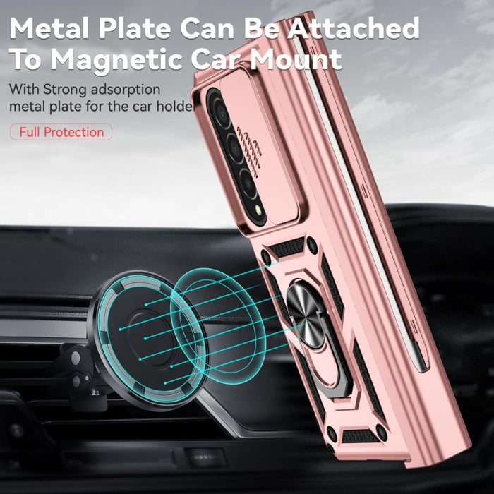 Secure Sliding Phone Case For Samsung Galaxy z Fold 4