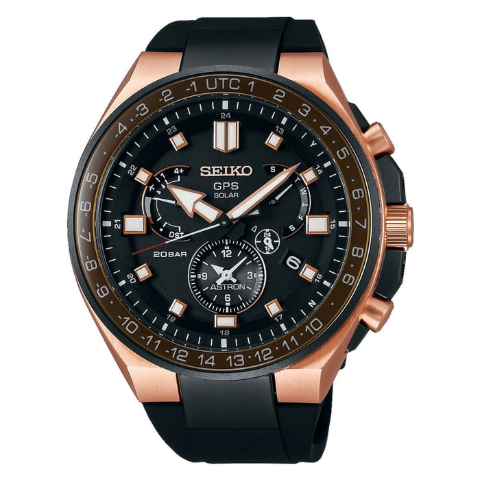 Seiko Sse170j1 Men’s Watch Black 50 Mm