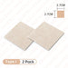 Self Adhesive Felt Furniture Pads For Wood Floors