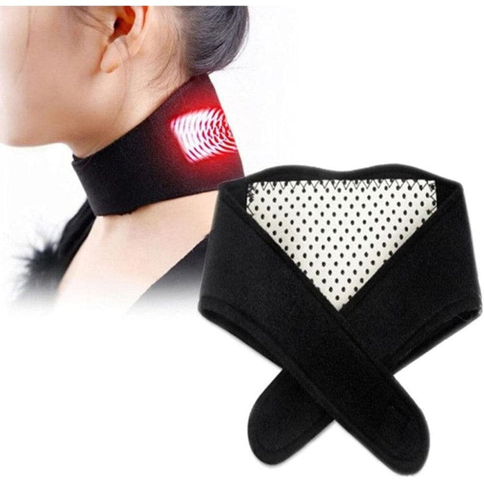 Self Heating Magnetic Therapy Neck Wrap Belt For Pain