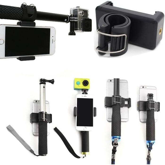 Selfie Stick Phone Lock Clip Bike