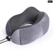 U Shaped Memory Foam Cervical Neck Pillow For Airplane