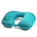 U Shaped Portable Inflatable Manual Pressurized Neck Pillow