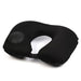 U Shaped Portable Inflatable Manual Pressurized Neck Pillow