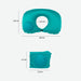 U Shaped Portable Inflatable Manual Pressurized Neck Pillow