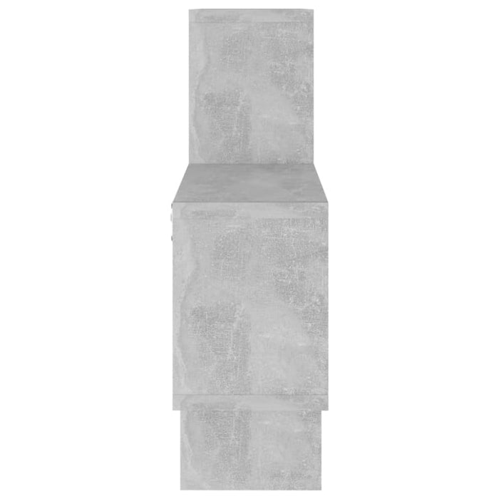 Car-shaped Wall Shelf Concrete Grey 82x15x51 Cm Chipboard