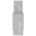 Car-shaped Wall Shelf Concrete Grey 82x15x51 Cm Chipboard