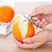 Sharp Stainless Steel Orange Peeler