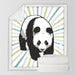 Sherpa Blanket Throw Blankets Black And White Cute Pandas