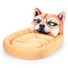 3d Shiba Inu Washable Cozy Soft Plush Sleeping Dog Bed