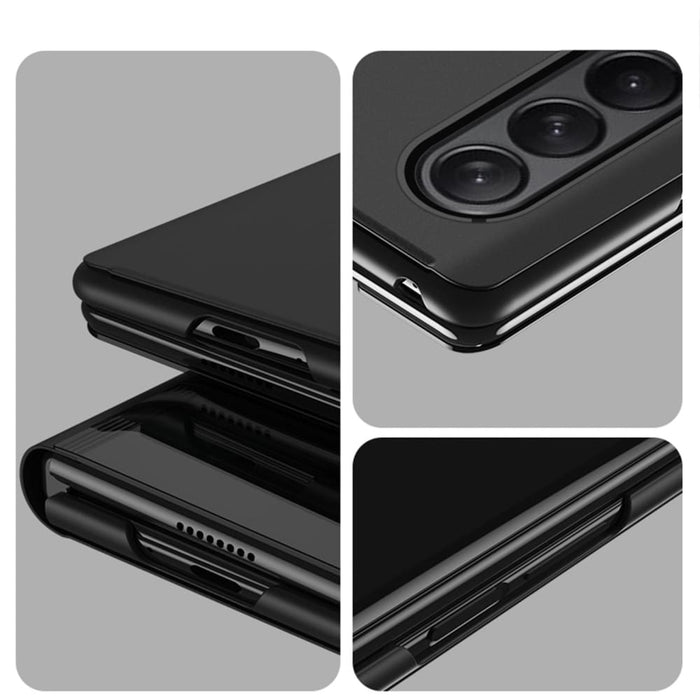 Shockproof Flip Mirror Case For Samsung Galaxy z Fold 4 5g