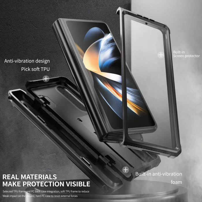 Shockproof Folding Phone Case All In One For Samsung Galaxy