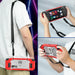 Shockproof Game Console Case With Holder And Shoulder Strap