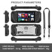 Shockproof Game Console Case With Holder And Shoulder Strap