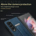 Shockproof Pc Leather Texture Phone Case For Samsung Galaxy