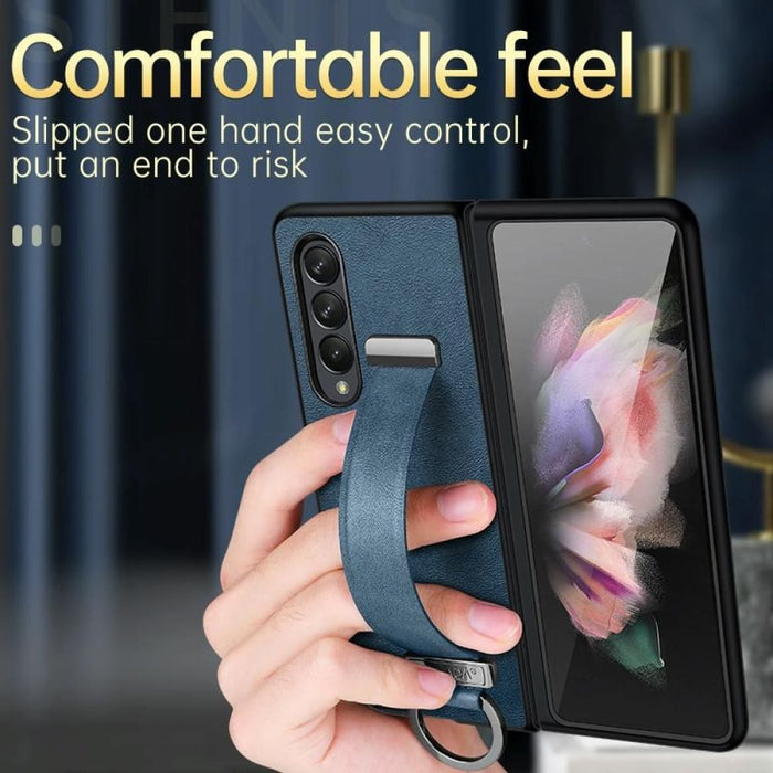 Shockproof Pc Leather Texture Phone Case For Samsung Galaxy