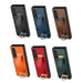 Shockproof Pc Leather Texture Phone Case For Samsung Galaxy