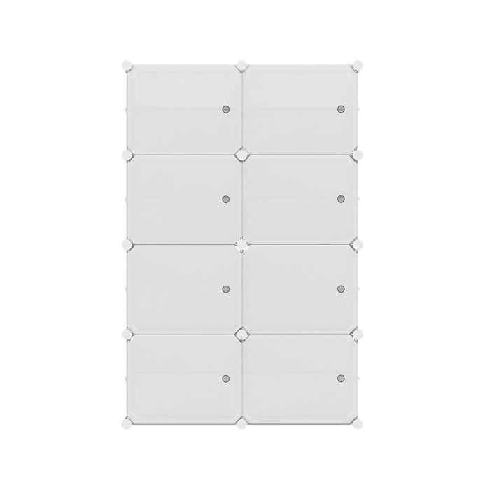 Goslash Picks Shoe Cabinet Diy Storage Cube Box White