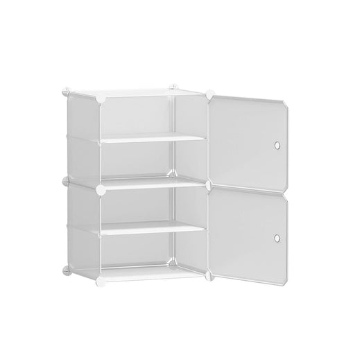 Goslash Picks Shoe Cabinet Diy Box White Storage Cube