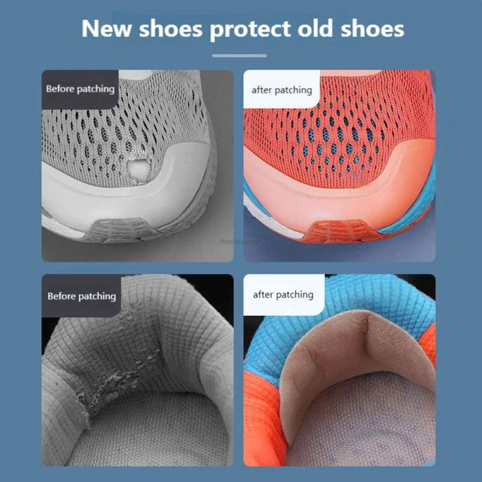 Shoe Patch Vamp Repair Heel Protector Hole Lined Anti-wear