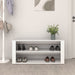 Shoe Rack White 100x35x45 Cm Engineered Wood Nolkba