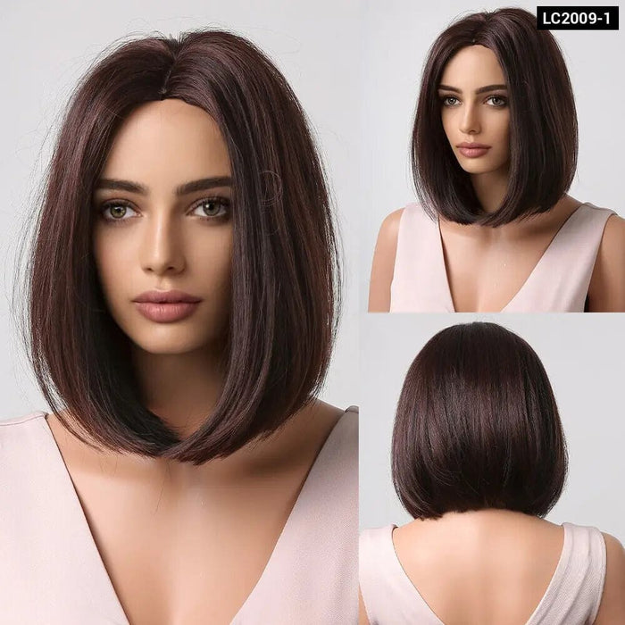 Short Straight Bob Synthetic Wig