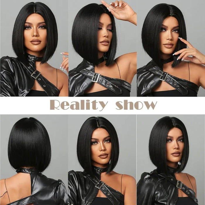 Short Straight Bob Synthetic Wig