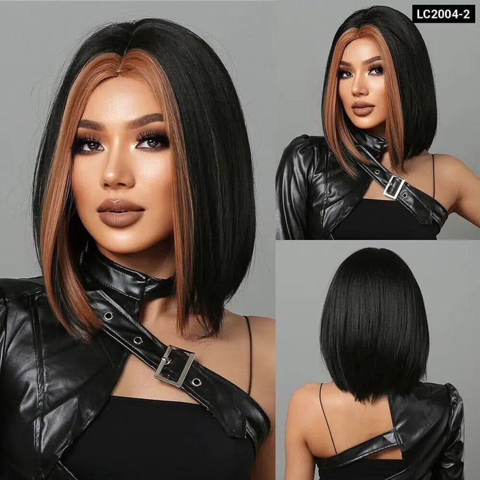 Short Straight Bob Synthetic Wig