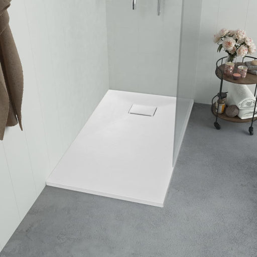 Shower Base Tray Smc White 120x70 Cm Oaaiia