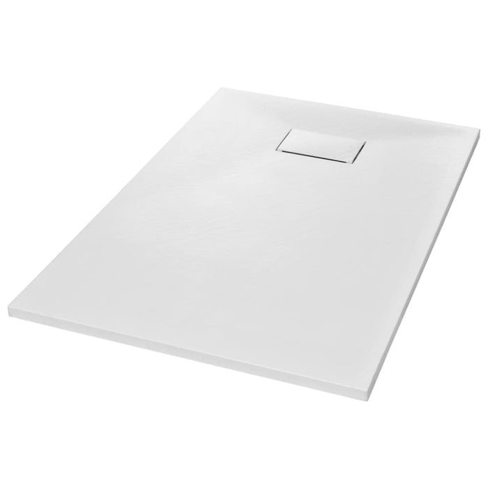 Shower Base Tray Smc White 120x70 Cm Oaaiia