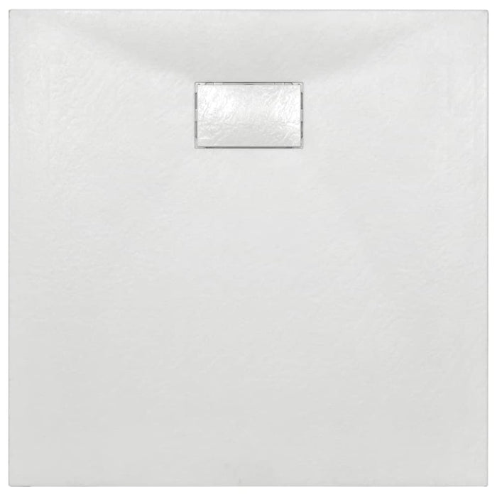 Shower Base Tray Smc White 80x80 Cm Oaaili