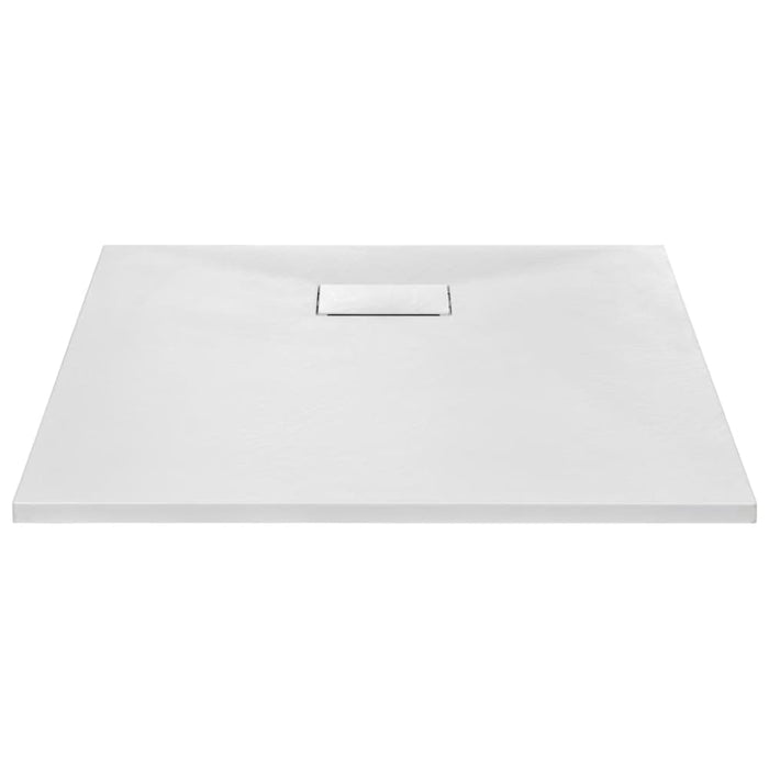 Shower Base Tray Smc White 80x80 Cm Oaaili