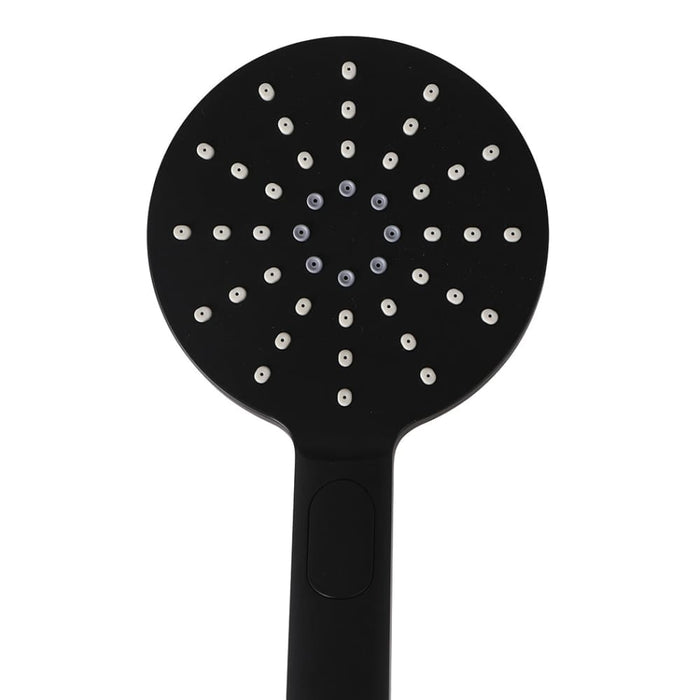 Goslash Picks Shower Head High Pressure Set Rain Round Black