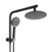 Goslash Picks Shower Head High Pressure Set Rain Round Black