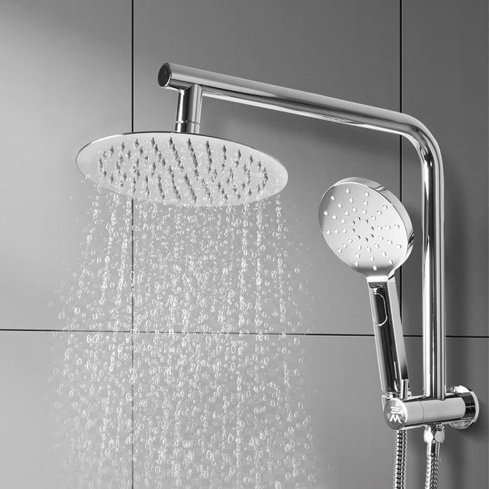 Goslash Picks Shower Head High Pressure Set Rain Round