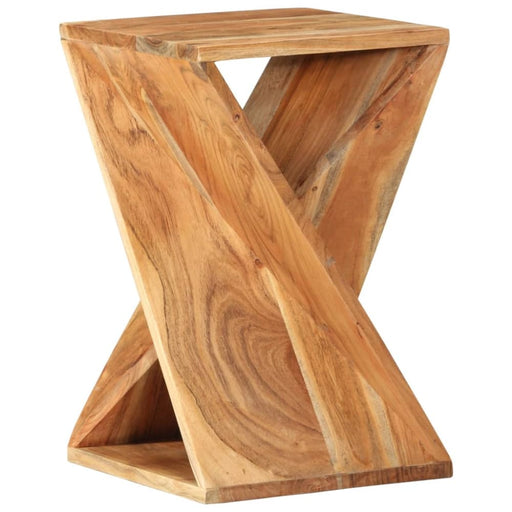 Side Table 35x35x55 Cm Solid Wood Acacia Ttikkl