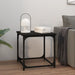 Side Table Black 40x40x40 Cm Engineered Wood Nxtxni