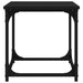 Side Table Black 40x40x40 Cm Engineered Wood Nxtxni