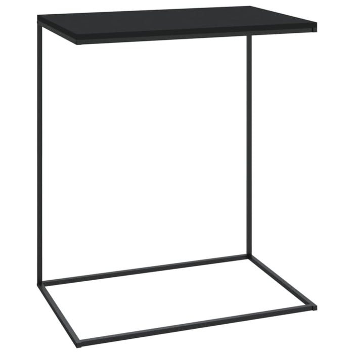 Side Table Black 55x35x66 Cm Engineered Wood Ttlott