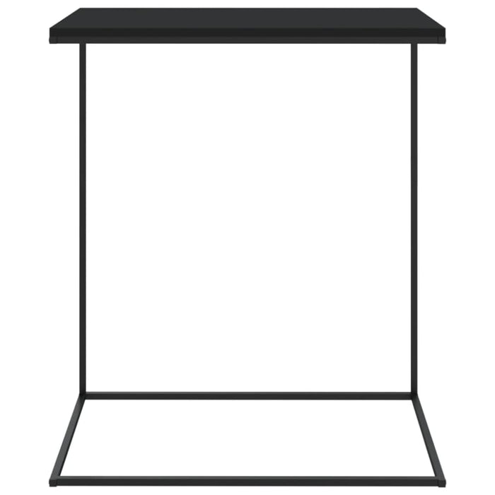 Side Table Black 55x35x66 Cm Engineered Wood Ttlott