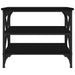 Side Table Black 55x38x45 Cm Engineered Wood Nxtttx