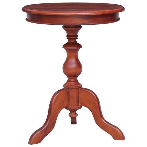 Side Table Brown 50x50x65 Cm Solid Mahogany Wood Xntnap