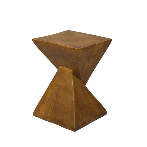 Side Table Terrazzo Geometric Shape Magnesia Stool Stone