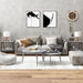 Side Tables 2 Pcs Grey Sonoma 40x40x40 Cm Engineered Wood