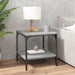 Side Tables 2 Pcs Grey Sonoma 40x40x40 Cm Engineered Wood